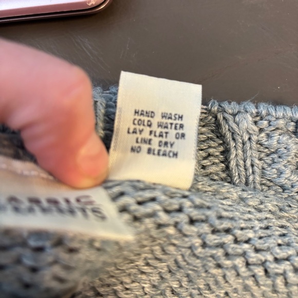 Classic Elements Womens Sweater Slouchy Hand Knitted‎ Cottagecore Grandma Medium - Picture 9 of 9